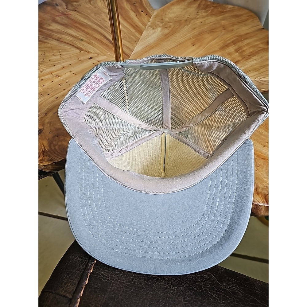 Vintage Adjustable Gray and White Industrial Nuclepore Mesh Trucker‎ Hat - Picture 13 of 15